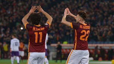 «محمد صلاح وشعراوي» يقودان هجوم روما أمام بولونيا