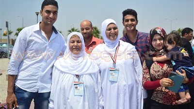 أول فوج حجاج يغادر مطار القاهرة متوجها إلى المدينة المنورة