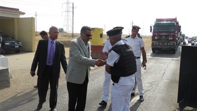 مدير أمن الإسماعيلية يتابع إجراءات انتقال المشجعين للإسكندرية