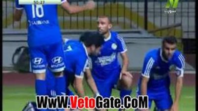 بالفيديو.. حمدى زكى يتقدم بالهدف الأول لـ«سموحة» في الاتحاد