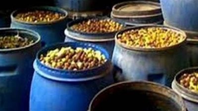 ضبط 8 أطنان مخلل داخل مصنع دون ترخيص بكفر شكر
