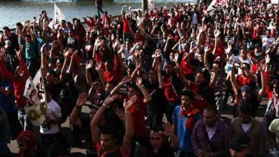 اكتمال مسيرات الألتراس فى ميدان التحرير