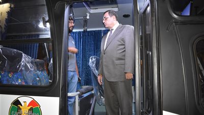 محافظة الفيوم تتسلم الدفعة الأولى من الأتوبيس الذكي