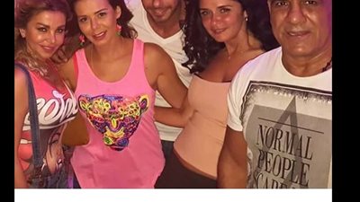 سيلفي يجمع محمد لطفي وغادة عادل وأحمد السعدني