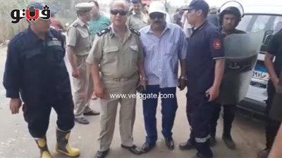 بالفيديو.. إزالة التعديات على نهر النيل وأملاك الدولة في بنها