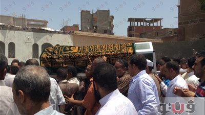 بالفيديو.. تشييع جثمان القارئ محمد عبد الوهاب في الدقهلية