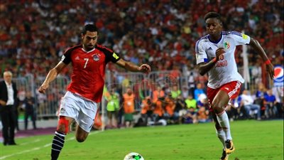 مصر تتقدم بهدف على الكونغو.. بعد 75 دقيقة