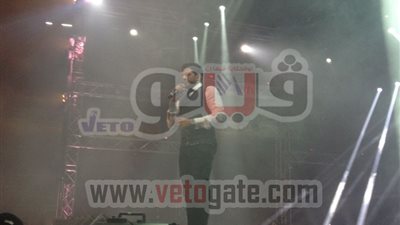 بالصور.. حفل حماقى باستاد الهوكى