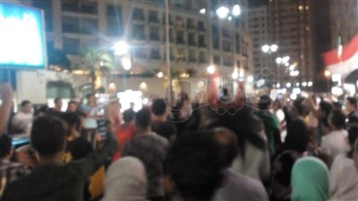 بالصور.. جماهير الإسكندرية تحتفل بتأهل مصر للمونديال