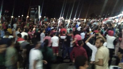 بالصور.. احتفالات أهالي الإسكندرية بصعود المنتخب لكأس العالم