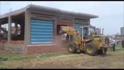 بالفيديو.. حملات لإزالة التعديات على الأراضي الزراعية بدمياط