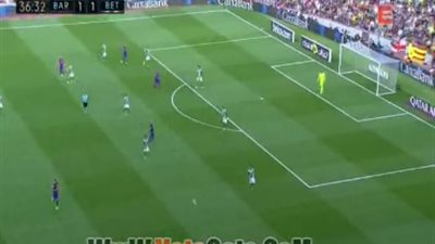 بالفيديو.. ميسي يتقدم بالهدف الثاني لـ«برشلونة» في ريـال بيتيس