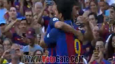 بالفيديو.. برشلونة يتقدم بثلاثية على ريـال بيتيس في الشوط الأول