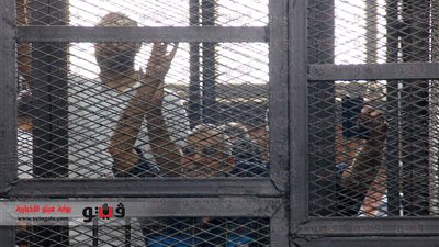 ننشر التفاصيل الكاملة لجلسة «قطع طريق قليوب ».. إحالة أوراق 10 متهمين بينهم «البر» إلى المفتي.. «المرشد» ينتظر النطق بالحكم 5 يوليو.. و«المتهمون» يُكَبِّرون داخ