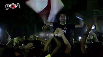 بالفيديو.. عين شمس تفرح بالصعود على أنغام الطبل البلدي