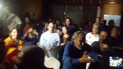 بالصور.. فنانين مهرجان الإسكندرية يحتفلون بتأهل مصر لكأس العالم