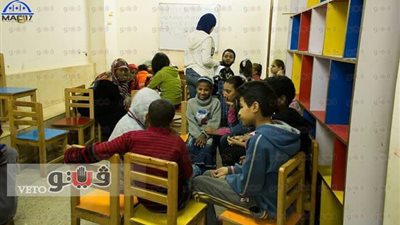 بالصور.. نموذج الكونجرس بجامعة القاهرة يدعم عزبة خير الله