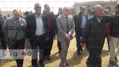بالصور.. محافظ بورسعيد ووكيل البرلمان يتفقدان أراضي الجنوب