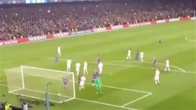 بالفيديو.. أهداف برشلونة وباريس سان جيرمان من المدرجات