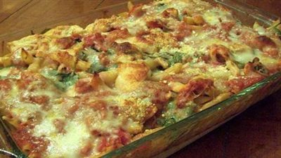 مكرونة النجرسكو بالدجاج من مطبخ نادية سرحان