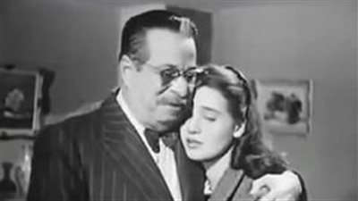 زبيدة تبكى حسين رياض في فيلم «الملاك الصغير»