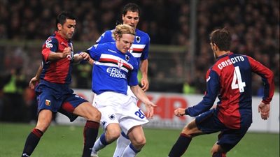 جنوى يواجه سامبدوريا اليوم بالدوري الإيطالي