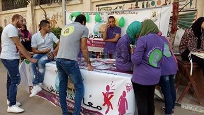 وحدة مناهضة التحرش تشارك في حفل استقبال المستجدين بآثار القاهرة