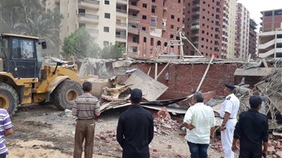 بالصور.. أمن القاهرة يسترد 68 ألف متر من أراضي الدولة