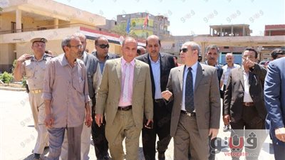 تركيب محول كهربائي بنصف مليون جنيه لشونة قمح في دمياط