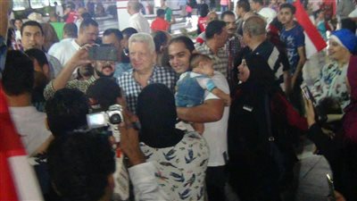 بالفيديو.. احتفال مرتضى منصور بتأهل المنتخب لكأس العالم