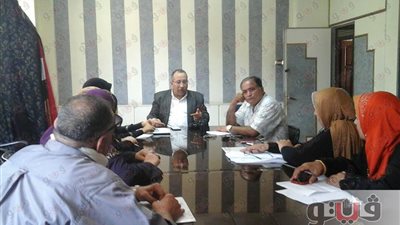 بالصور.. مدينة بورفؤاد تبحث ربط الإدارات إلكترونيا