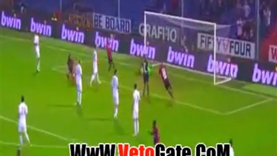 بالفيديو.. جنوي يتقدم بهدف على ميلان في الشوط الأول