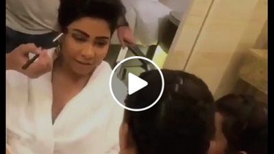 ماكيير شيرين يثير ضجة على مواقع التواصل.. والجمهور: راجل ولا ست