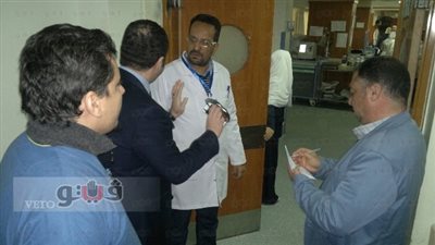 بالصور.. حملة مفاجئة للرقابة الإدارية على مستشفى بني سويف العام