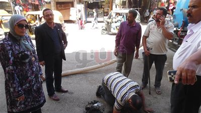 بالصور.. حملة مكبرة لتطهير البالوعات استعدادا للشتاء في كفر الشيخ