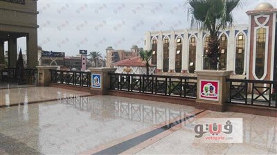 بالصور.. سقوط أمطار على محافظة بورسعيد