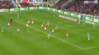 بالفيديو.. مانشستر سيتي يتقدم بهدف أمام ميدلزبره في الشوط الأول