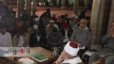 بالصور...الرواق الأزهري يواصل شرح كتاب «ابن عقيل»