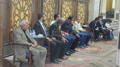 بالصور.. غياب الفنانين عن عزاء داليا التوني بالحامدية الشاذلية