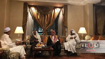 بالصور.. شيخ الأزهر يستقبل أئمة الحرم النبوي الشريف