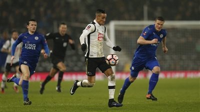 ليستر سيتي يلتقي ديربي كاونتي في كأس الاتحاد الإنجليزي