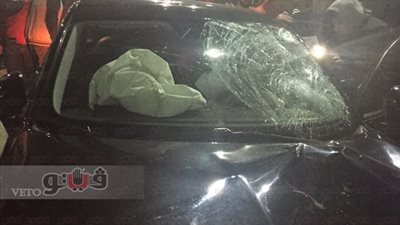 سيارة تصدم شابا بطنطا