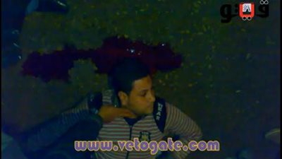 نشطاء يتداولون صورة لأحد مصابى أحداث 