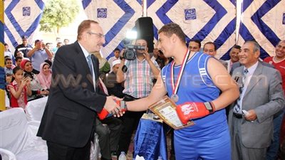 بالصور.. محافظ بني سويف: نسعى لاكتشاف الموهوبين بكل المجالات