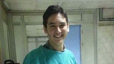 بالصور.. ثورة غضب لطلاب جامعة مصر بسبب «الخطيب».. «التلامذة» ينتفضون ضد سجن «زميلهم» المريض بـ«اللوكيميا».. يؤكدون: فقد نصف وزنه بسبب السرطان.. وأسرته تطالب بال