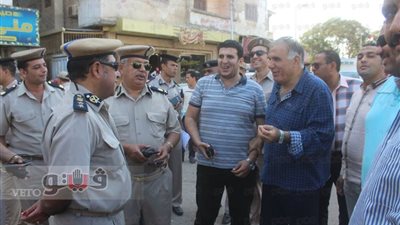 بالصور.. مساعد محافظ كفر الشيخ يتفقد الميدان الإبراهيمي وخيام الصوفية