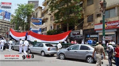 إطلاق الألعاب النارية بالمنيا احتفالا بأداء السيسي اليمين الدستورية