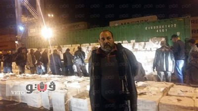 أول صور لضبط 12 مليون قرص تامول وترامادول في ميناء بورسعيد