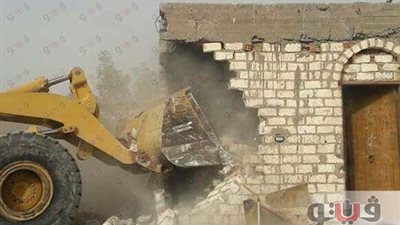 بالصور.. إزالة 14 مبنى وسورا بمساحة 136 ألفا و500 متر في الغردقة