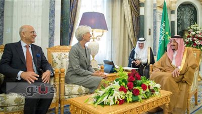 الملك سلمان يستقبل مديرة صندوق النقد الدولي في مكتبه بالرياض